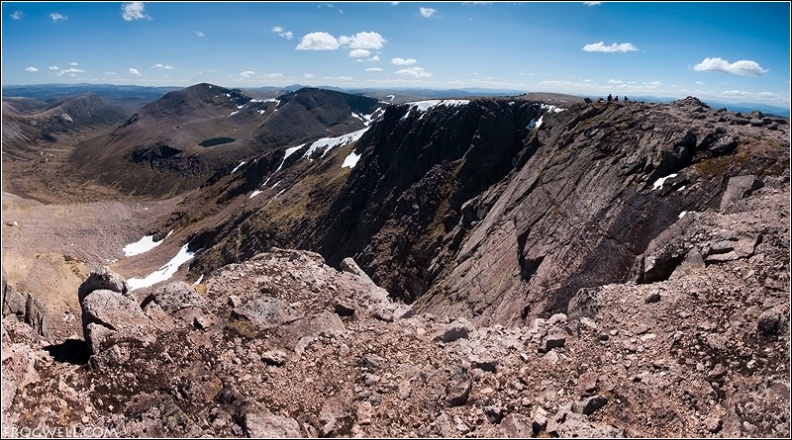 View from East Gully the summit of Braeriach.jpg
